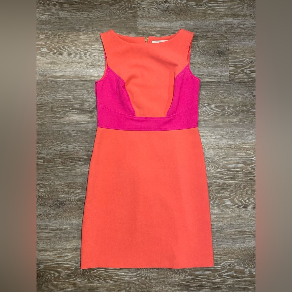 GUC LOFT Colorblock Cocktail Dress